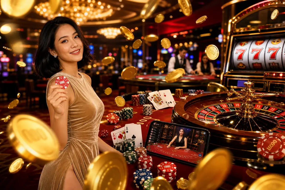 comel33 Casino suasana meja permainan live dealer
